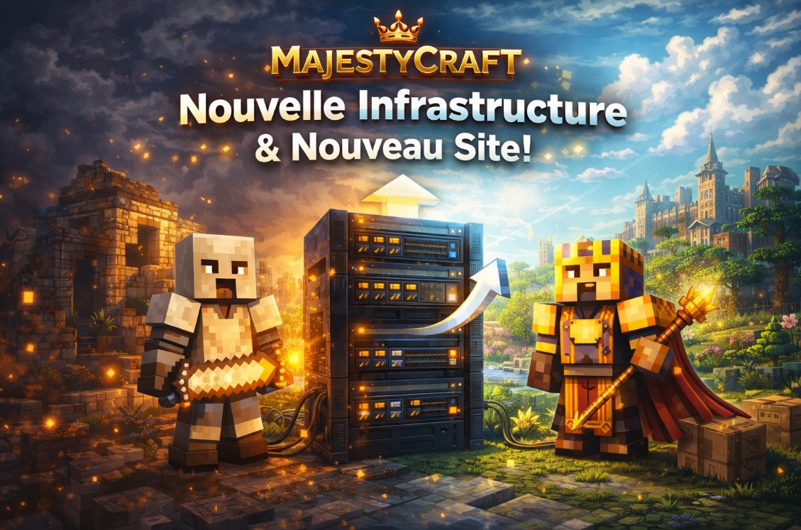 MajestyCraft évolue !